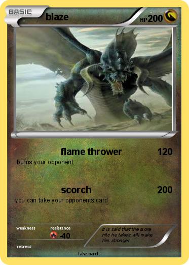 Pokemon blaze