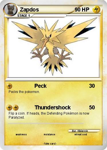 Pokemon Zapdos