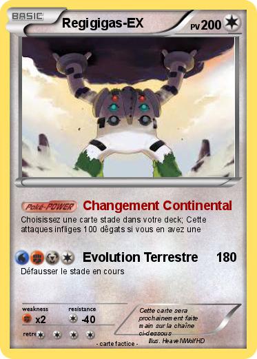 Pokemon Regigigas-EX