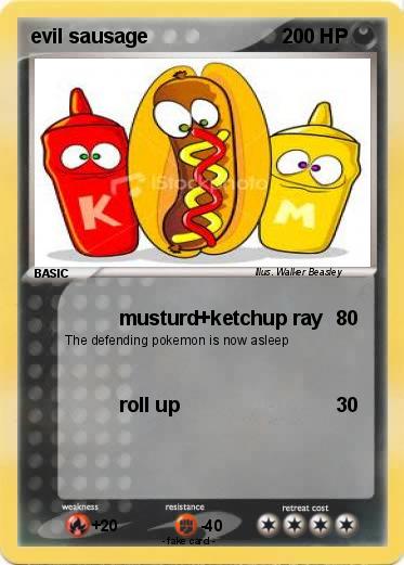 Pokemon evil sausage