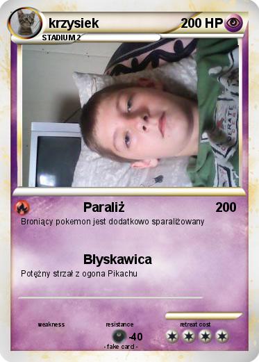 Pokemon krzysiek