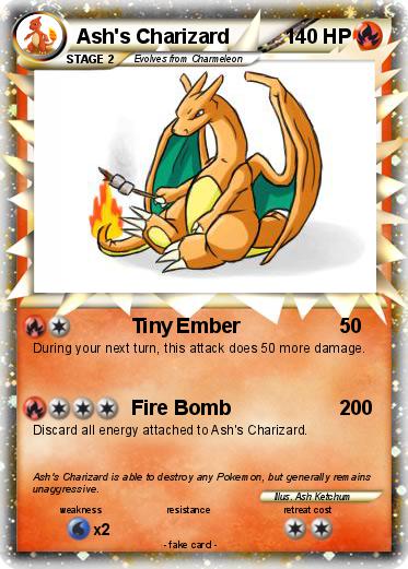Pokemon Ash's Charizard