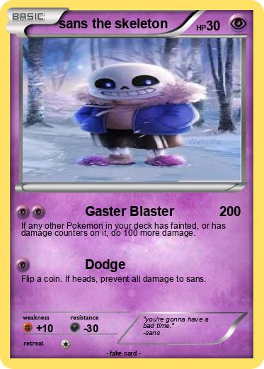 Pokemon sans the skeleton
