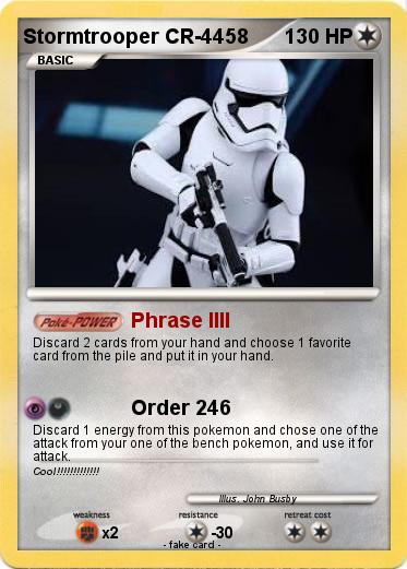 Pokemon Stormtrooper CR-4458