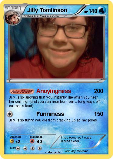 Pokemon Jilly Tomlinson