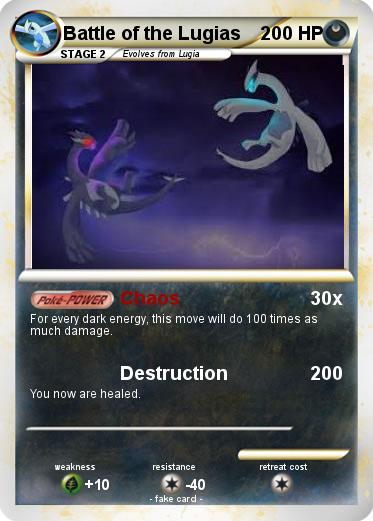 Pokemon Battle of the Lugias