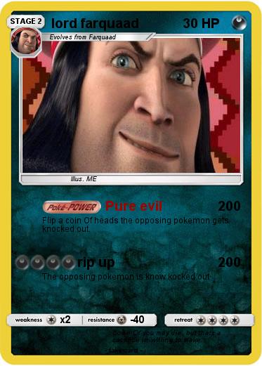 Pokemon lord farquaad