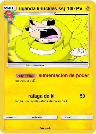 Pokemon uganda knuckles ssj