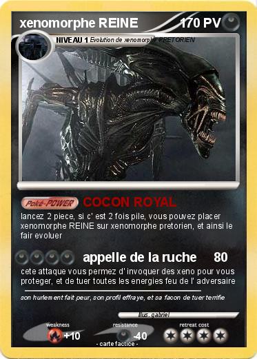 Pokemon xenomorphe REINE