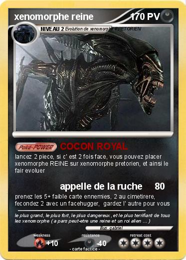 Pokemon xenomorphe reine