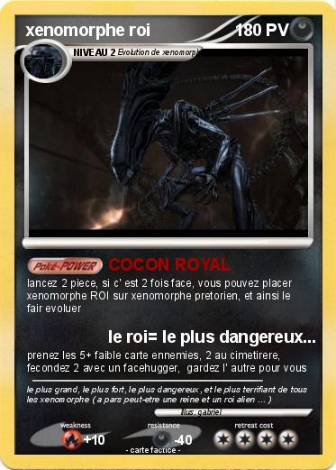 Pokemon xenomorphe roi