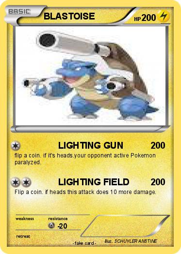 Pokemon BLASTOISE