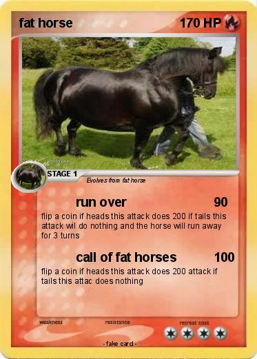 Pokemon fat horse