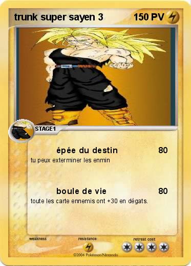 Pokemon trunk super sayen 3