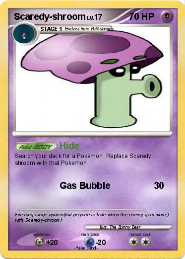 Pokemon Scaredy-shroom