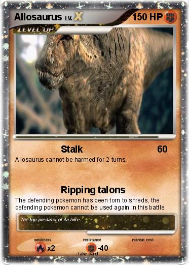 Pokemon Allosaurus