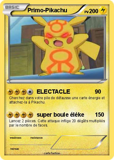 Pokemon Primo-Pikachu