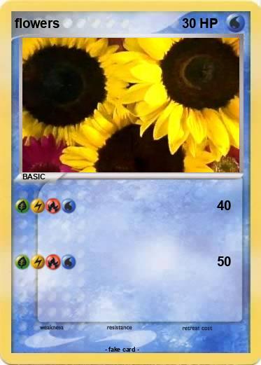 Pokemon flowers