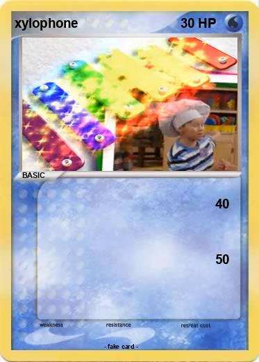 Pokemon xylophone