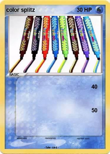 Pokemon color splitz