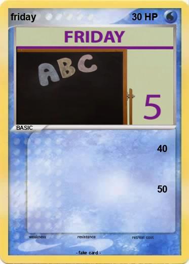 Pokemon friday