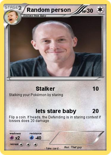 Pokemon Random person