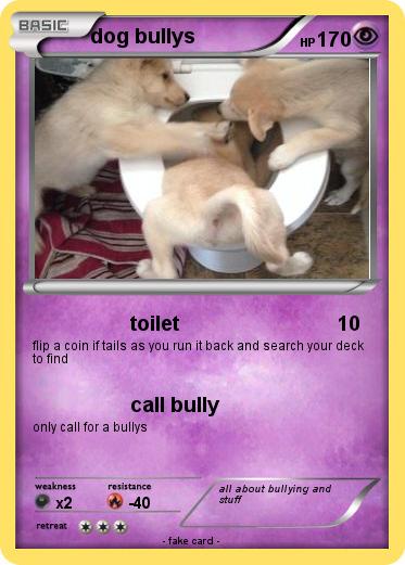Pokemon dog bullys