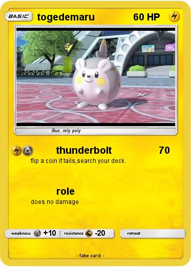Pokemon togedemaru