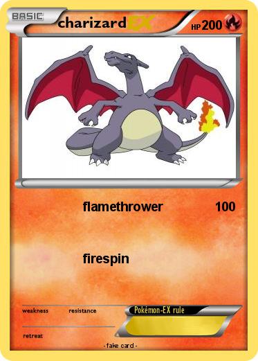 Pokemon charizard