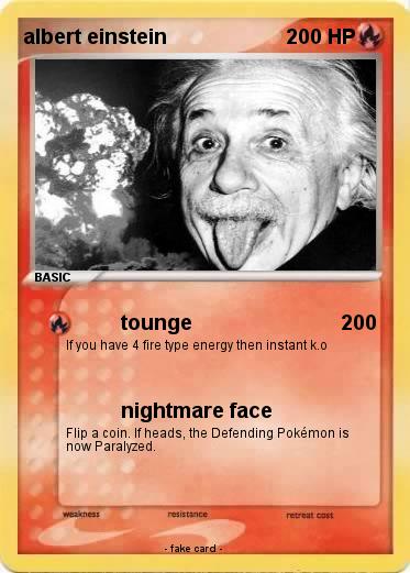 Pokemon albert einstein