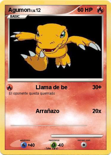Pokemon Agumon