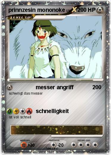 Pokemon prinnzesin mononoke