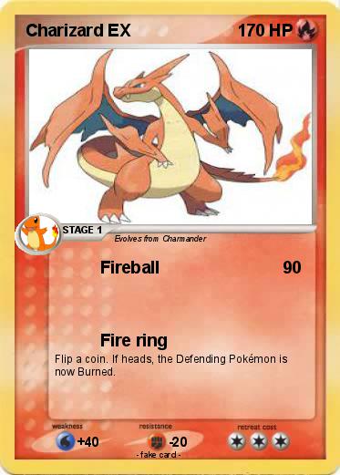 Pokemon Charizard EX