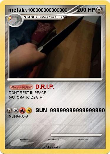 Pokemon metal