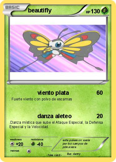 Pokemon beautifly