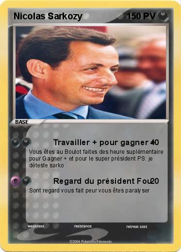 Pokemon Nicolas Sarkozy