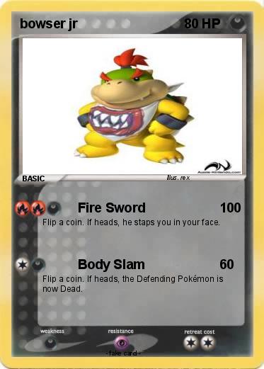 Pokemon bowser jr