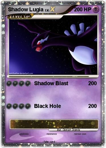 Pokemon Shadow Lugia