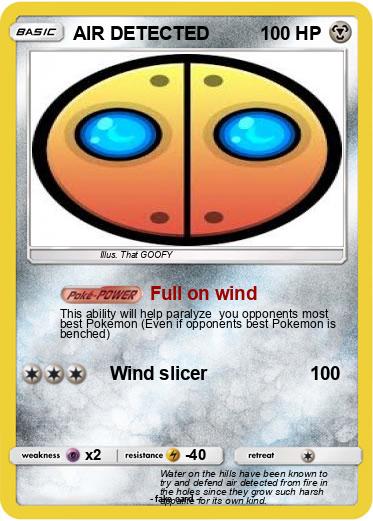 Pokemon AIR DETECTED