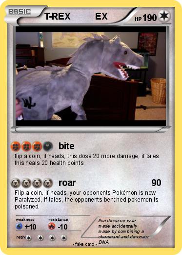 Pokemon T-REX          EX