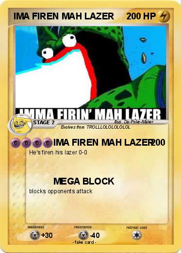 Pokemon IMA FIREN MAH LAZER