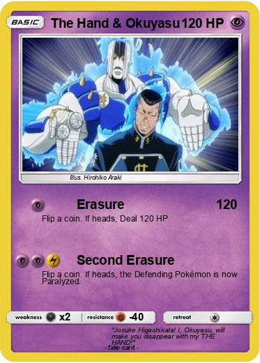 Pokemon The Hand & Okuyasu