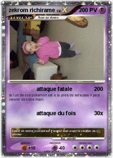 Pokemon zekrom richirame