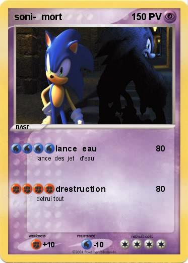 Pokemon soni-  mort