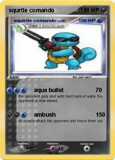 Pokemon squrtle comando