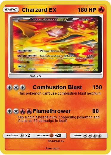 Pokemon Charzard EX