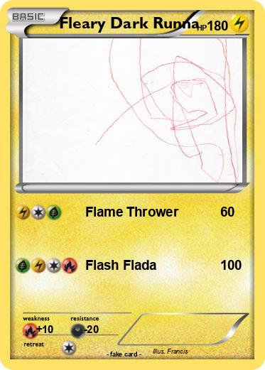 Pokemon Fleary Dark Runna