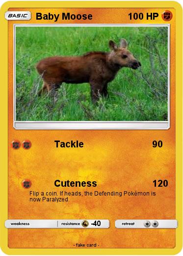 Pokemon Baby Moose