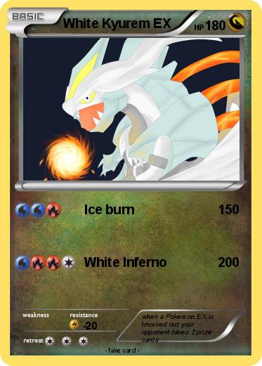 Pokemon White Kyurem EX