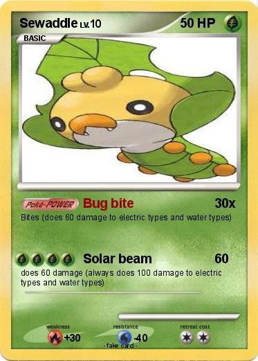 Pokemon Sewaddle